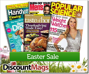 Subscribe to Two Magazines for only 9.99! Plus a 3rd FREE if you share - 48 hours only!