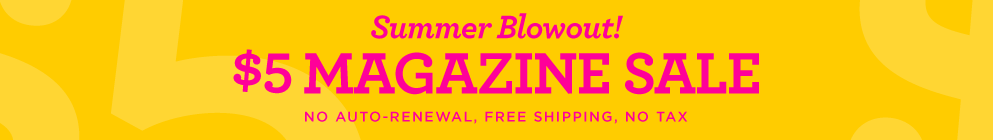$5 Summer Blowout Sale