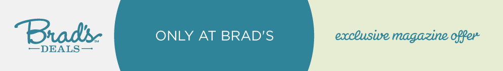 Brad's Deals "Only At Brad's" Offer May 2015