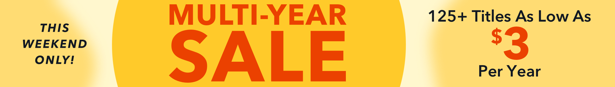 Multi-Year Sale- Jun 18