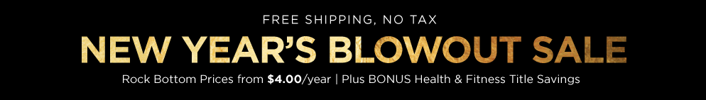 New Year's Blowout Sale 2016
