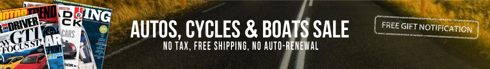 Autos, Cycles & Boats Sale!