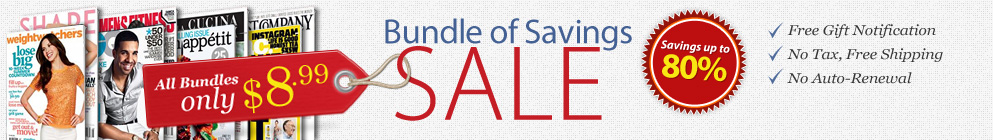 Bundle of Savings Sale!